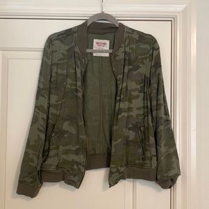 Camo Bomber Jacket